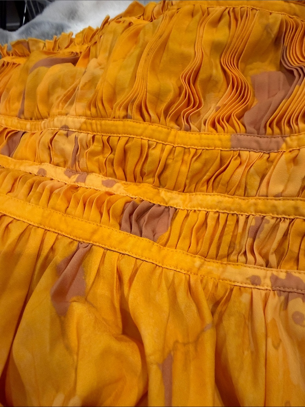 Slate & Willow Strapless Pleated Maxi Dress - Picture 11 of 16